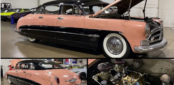1951 Hudson Hornet 呈现出不可思议的颜色