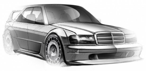 90 年代备受推崇的运动轿车梅赛德斯